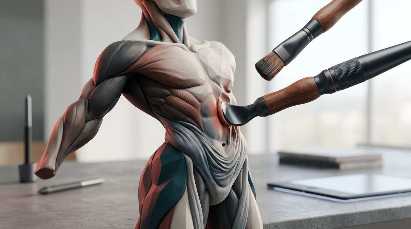 Новые инструменты скульптинга в Blender 5.2: практический разбор от Farrukh Abdur